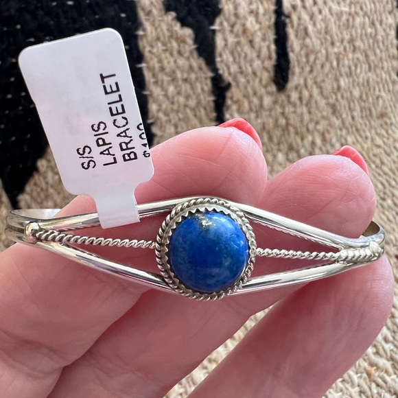 ❤️ Signed Esther White Native Made Adjustable Stackable Cuff Bracelet 9.6 Gms - Picture 14 of 14